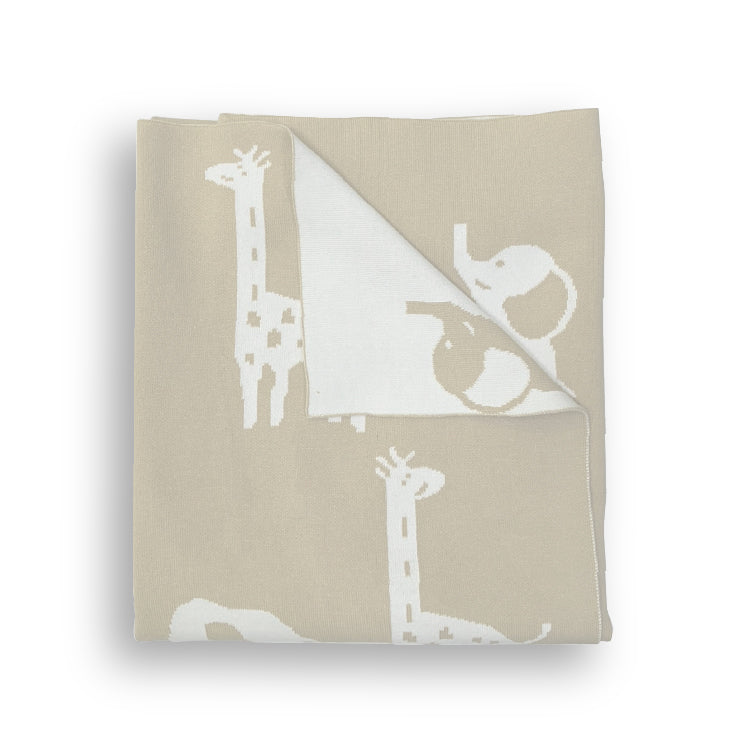 Jacquard Reversible Blanket with Gift Box