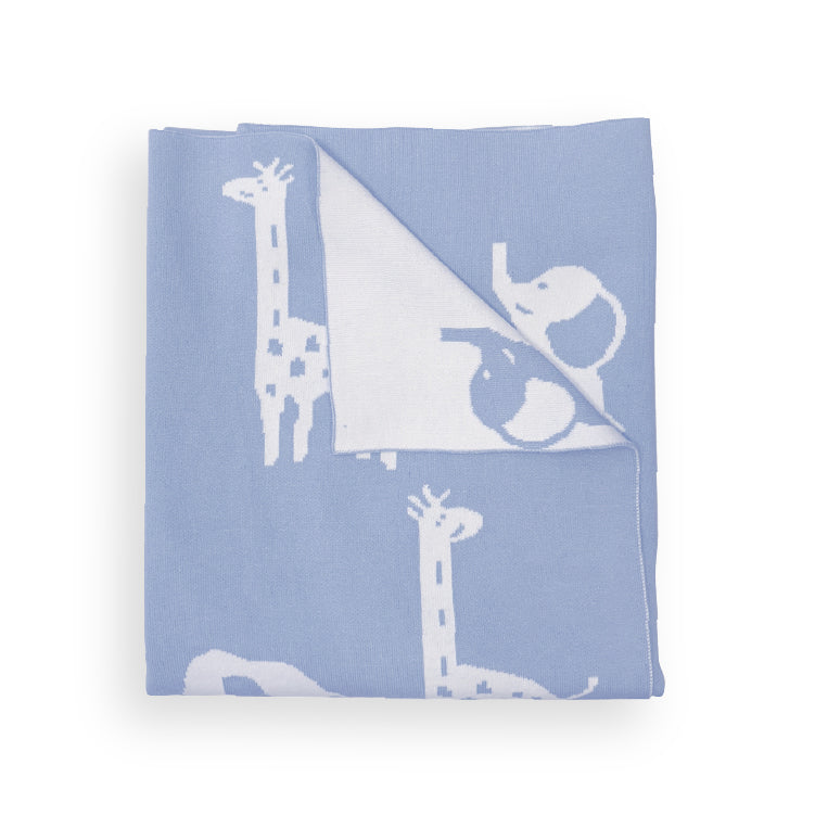 Jacquard Reversible Blanket with Gift Box