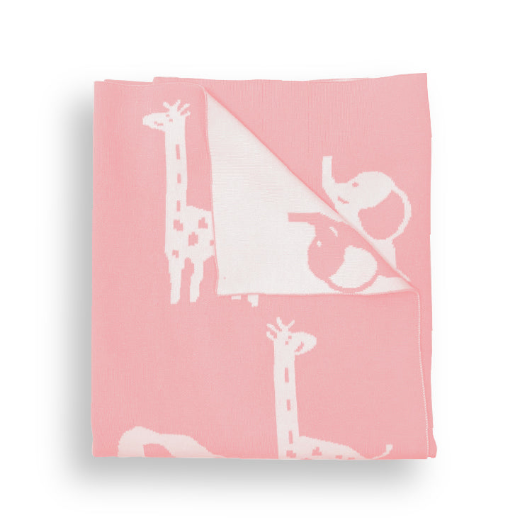 Jacquard Reversible Blanket with Gift Box