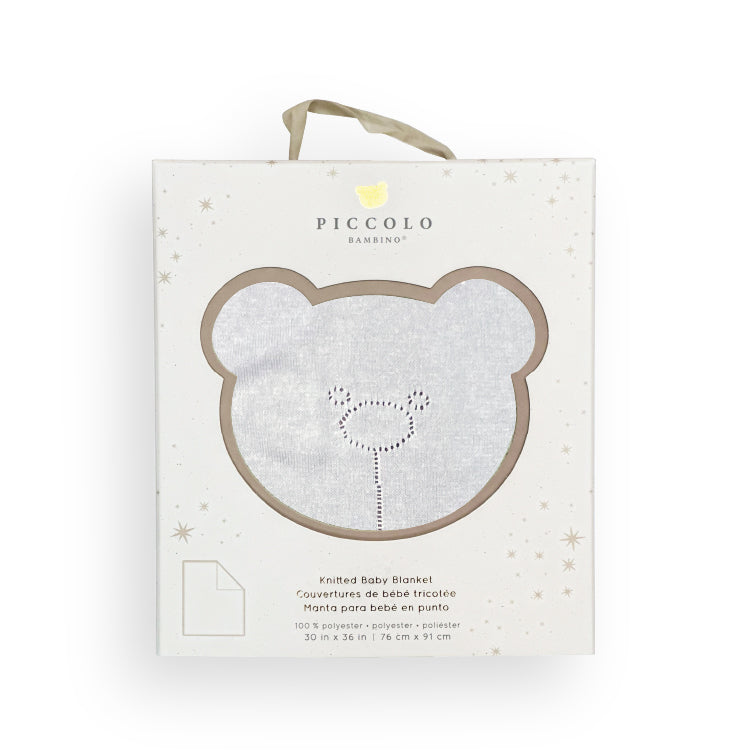 Pointelle Signature Stroller Blanket in Gift Box
