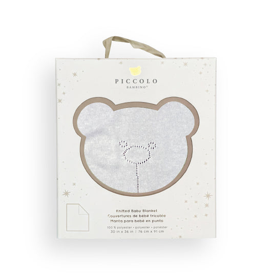 Pointelle Signature Stroller Blanket in Gift Box
