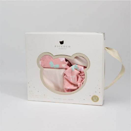 Long Sleeve Bodysuit 4-piece set in Gift Box