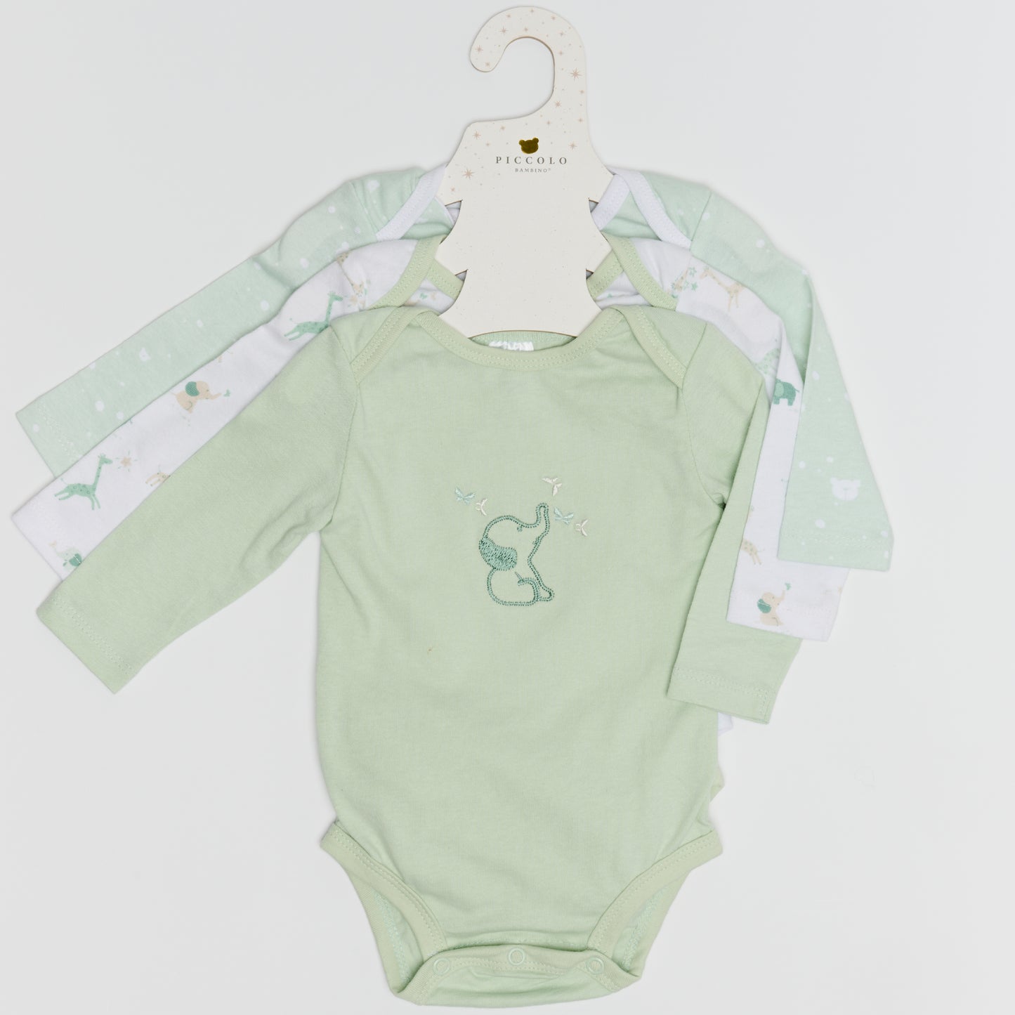 Long Sleeve Bodysuit 3-piece set in Gift Box
