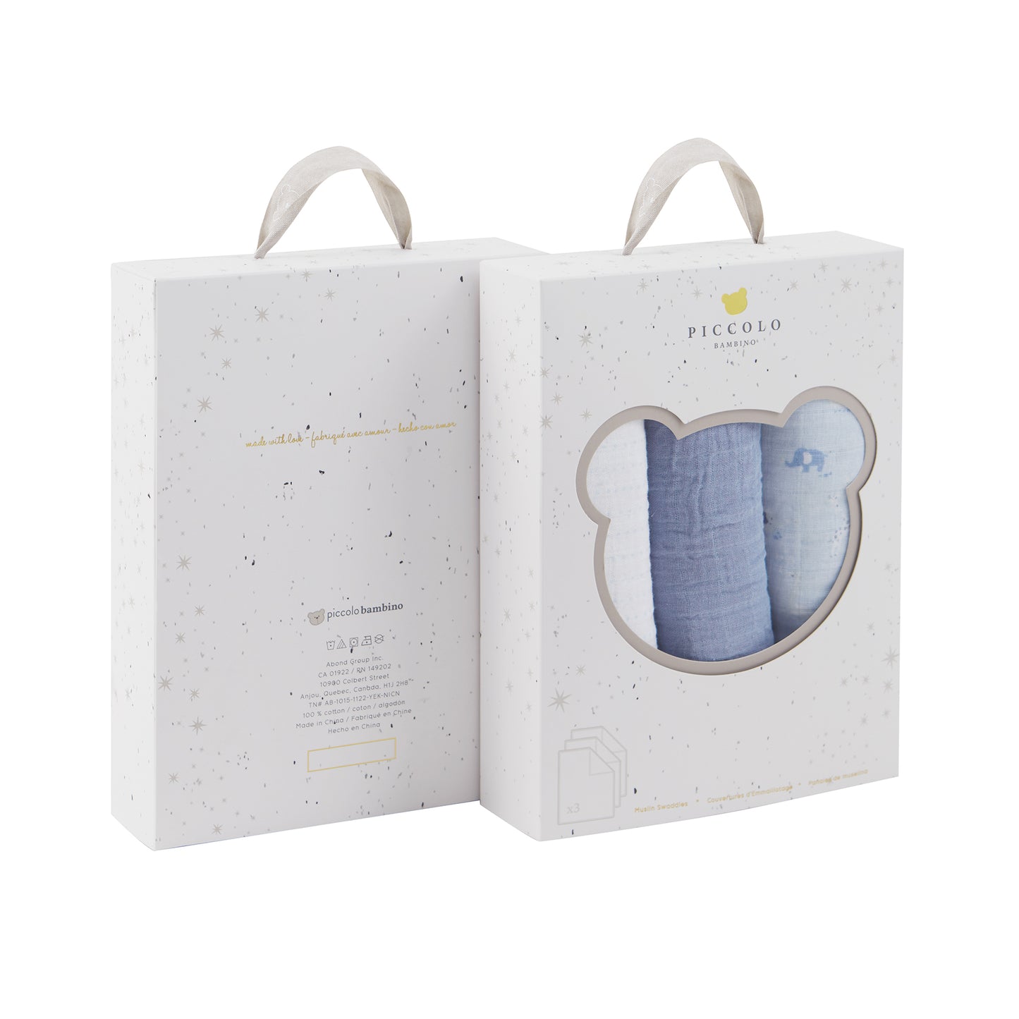Muslin Blankets 3-piece