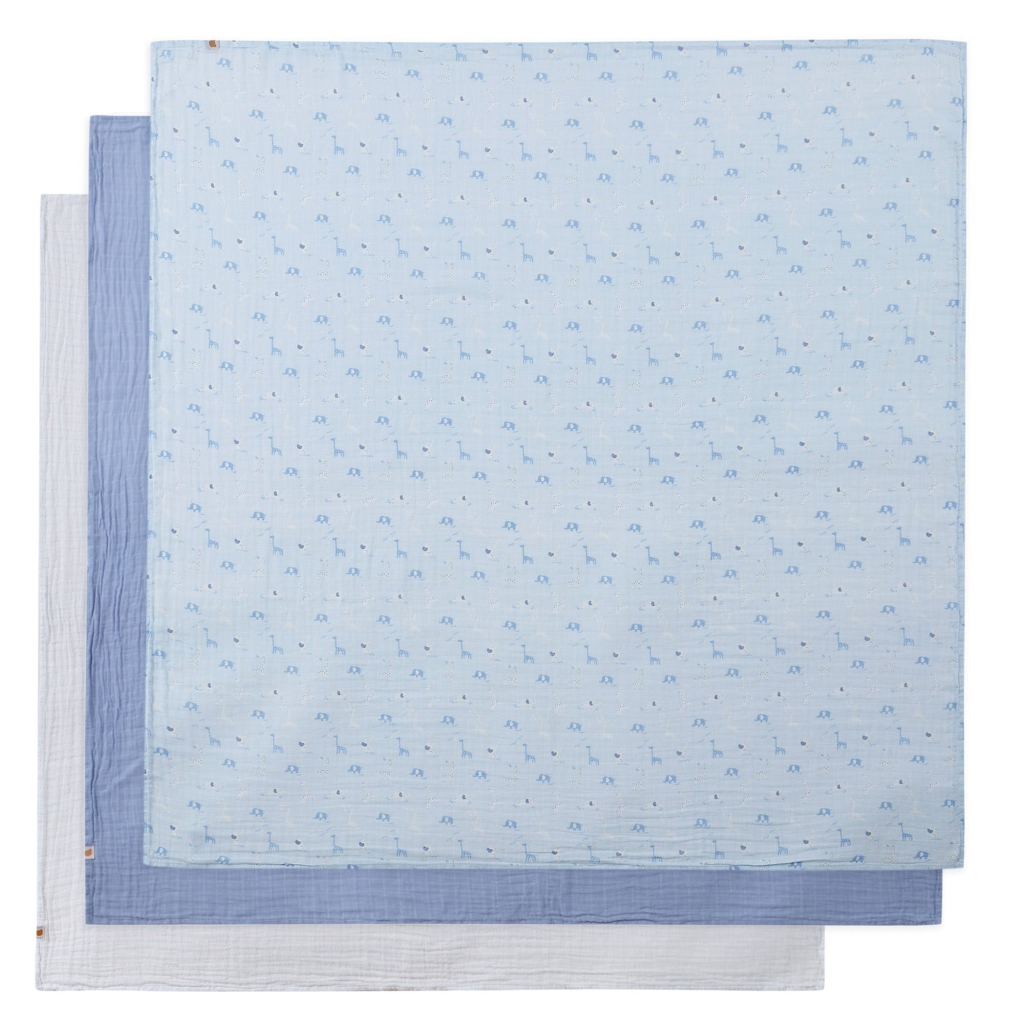 Muslin Blankets 3-piece