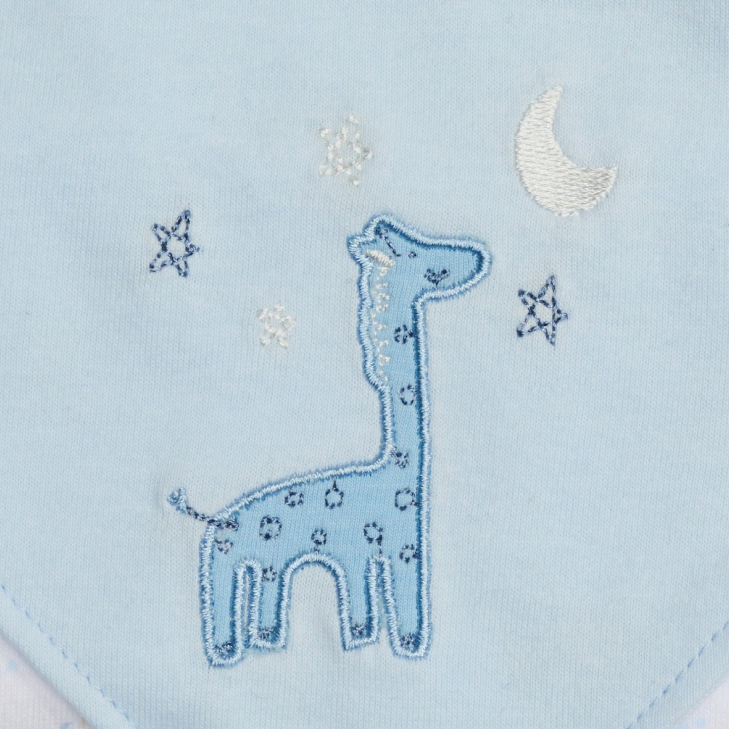 Embroidered & All Over Print Bibs 2-piece