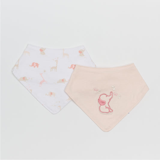 Embroidered & All Over Print Bibs 2-piece