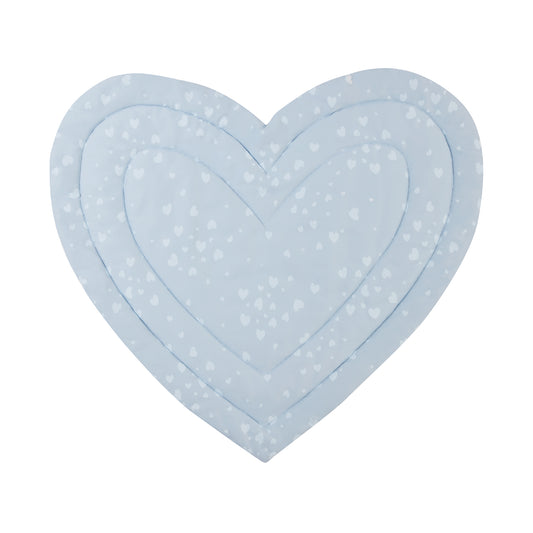 Heart Shape Playmat on Wooden Hanger