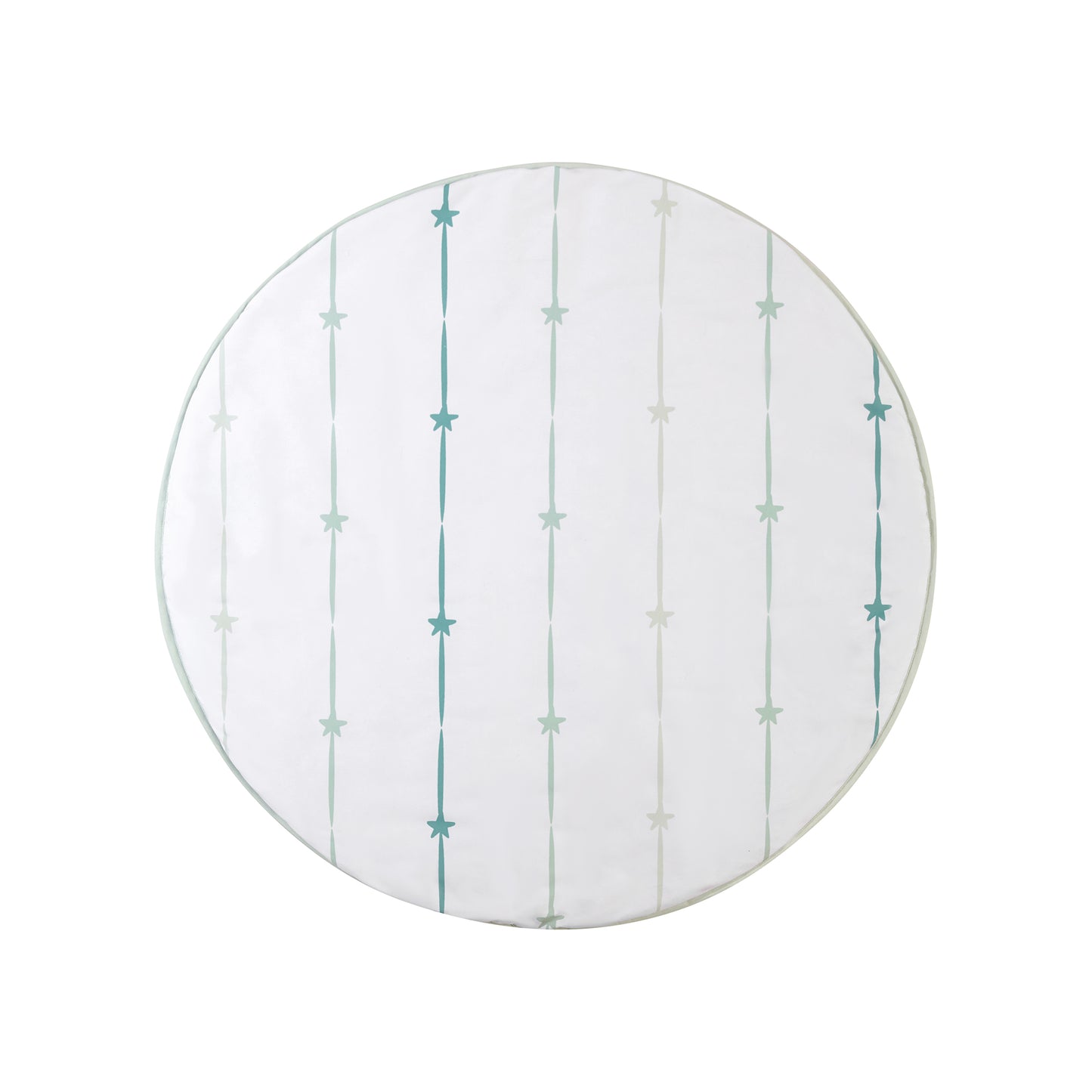 Reversible Round Playmat on Wooden Hanger