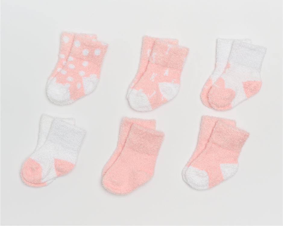 Chenille Socks 6-piece