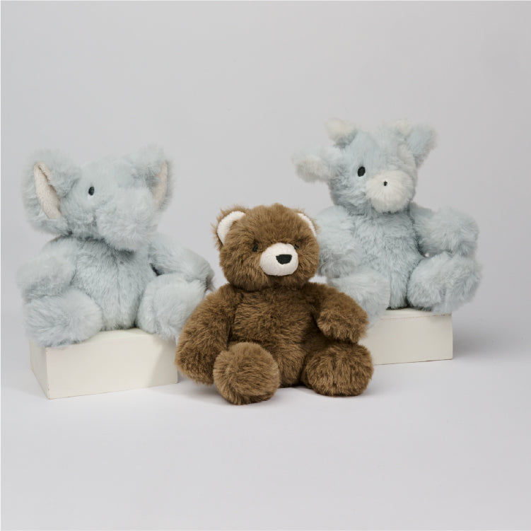3 Pack Micro Mink Cuddly Pal in Gift Box 5"