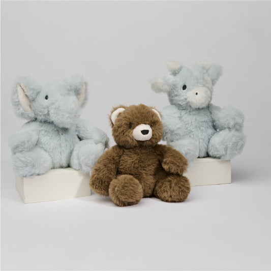 3 Pack Micro Mink Cuddly Pal in Gift Box 5"