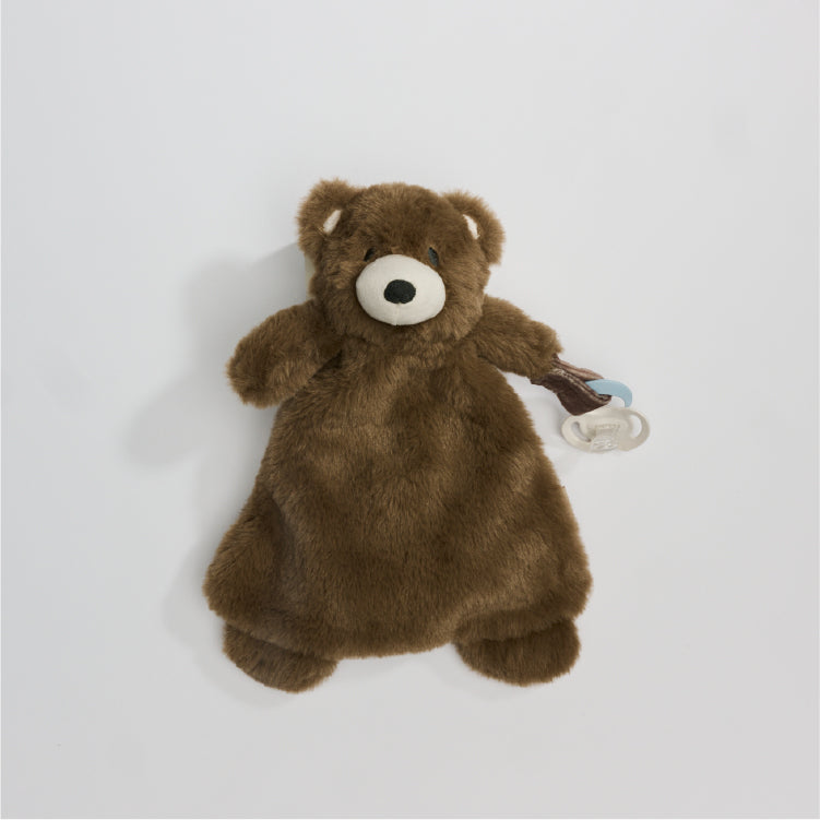 Nunu Faux Fur With Pacifier Tab Attachment 12"