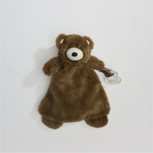 Nunu Faux Fur With Pacifier Tab Attachment 12"