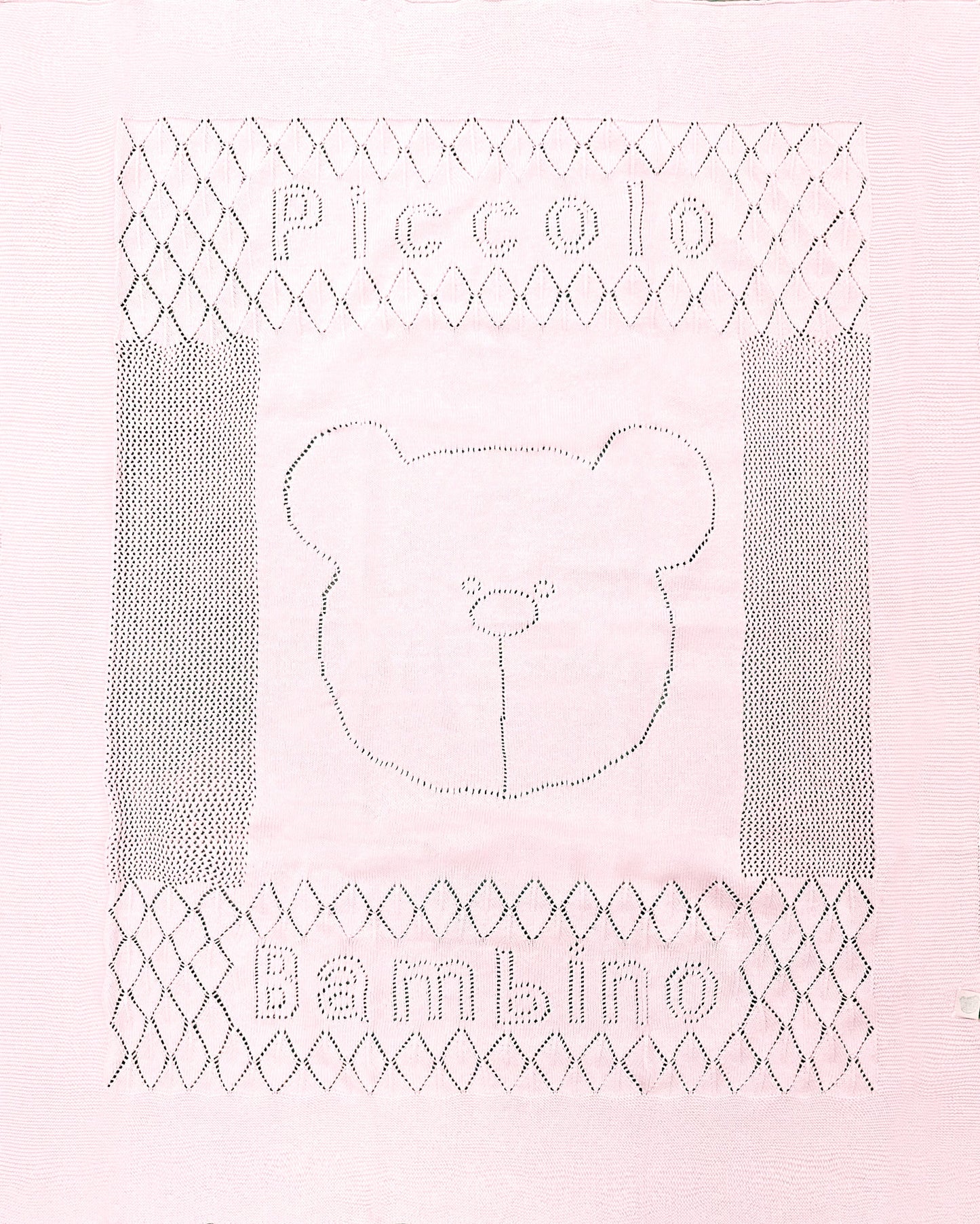 Pointelle Signature Stroller Blanket in Gift Box