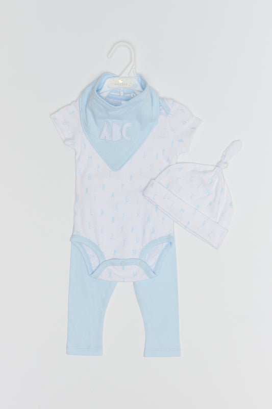 Short Sleeve Bodysuit 4-piece set on Hanger