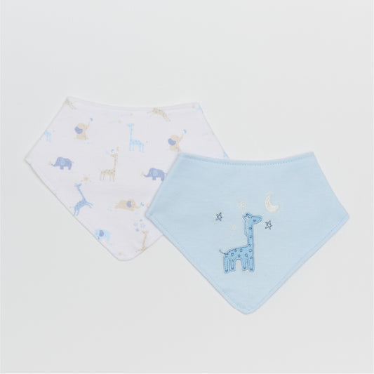 Embroidered & All Over Print Bibs 2-piece