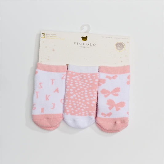 Woven Knit Socks 3-piece